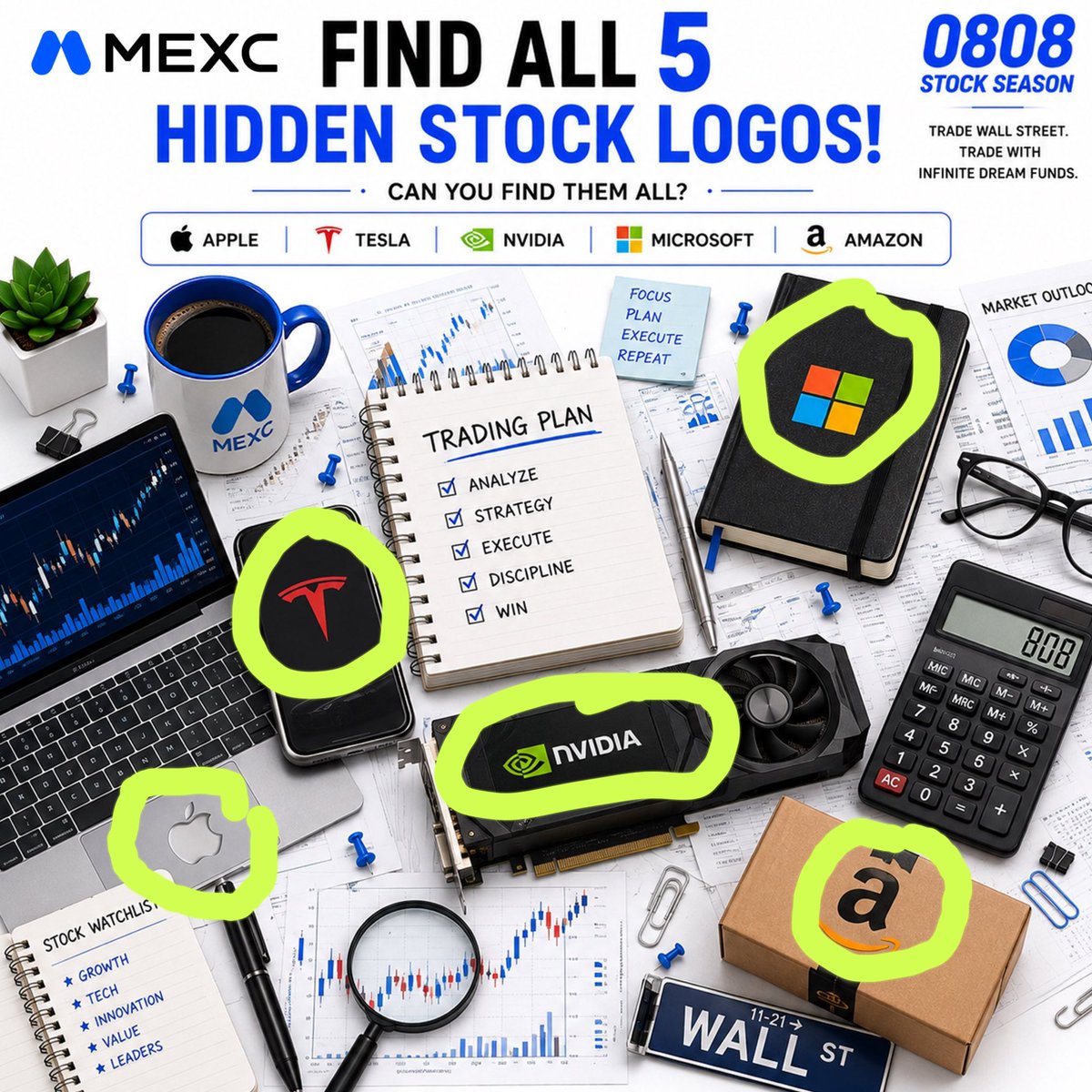 Christ55291329's tweet photo. @MVENTURE_MAL $AAPL
$TSLA
$NVDA
$MSFT
$AMZN 

#MEXC  UID: 02948046 

#Mexc #Mexc0fee #Mexc0808 #MexcStocks https://t.co/XBi2TvX0h5