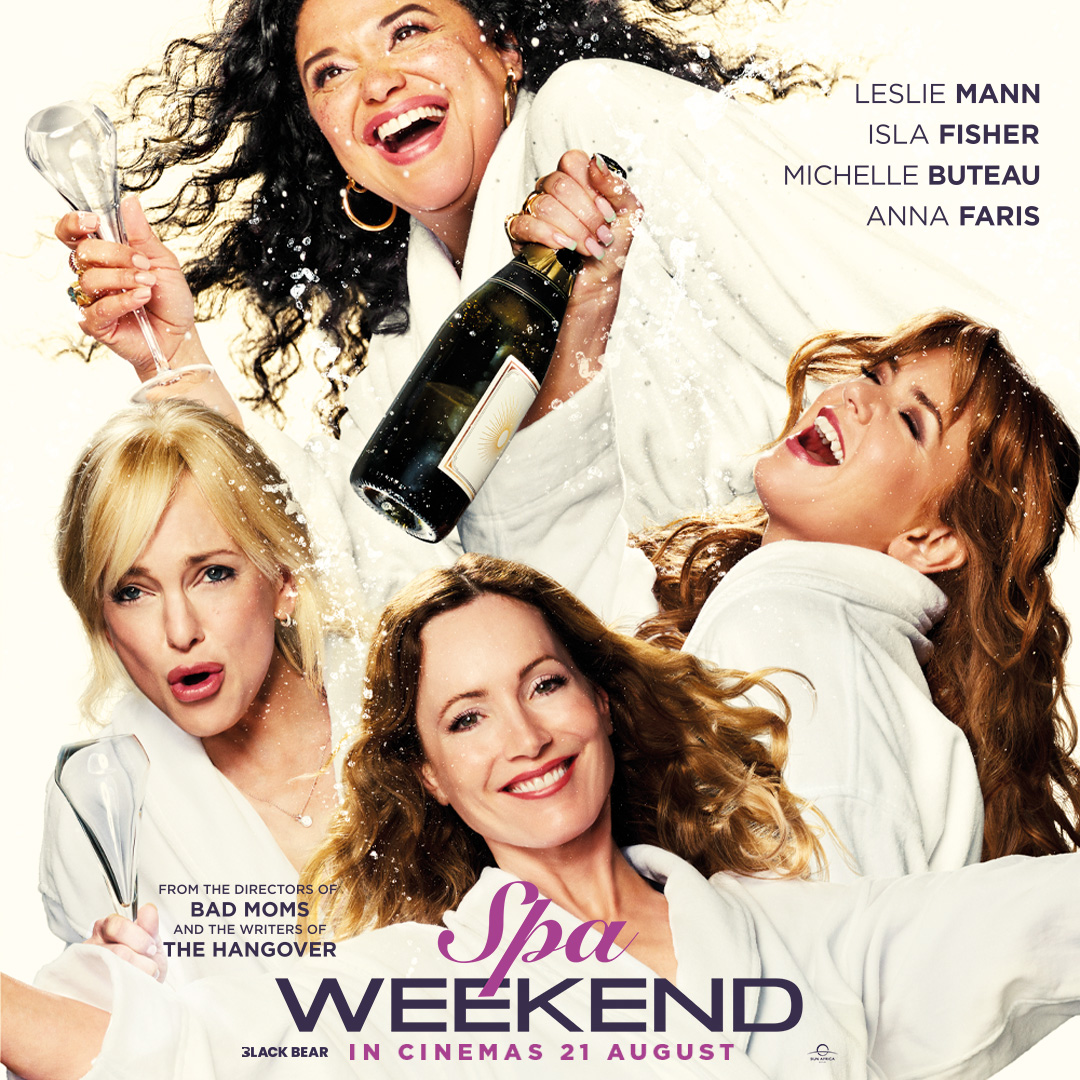 KayaON959's tweet photo. Ladies, this one's for you! 
Spa Weekend hits cinemas 21 August, starring Leslie Mann, Isla Fisher, Anna Faris & Michelle Buteau. 

Laughs, chaos, and serious treat-yourself energy. 
Grab your besties and go.

Stand a chance to WIN an ultimate spa weekend with @LifeDaySpa worth R12,600, which includes massages, facials, mani/pedi & a hotel stay for you & your bestie. 

Listen to #ThomasInTheMorning on Saturday 8 August for a chance to win. 

#SpaWeekend #SpaWeekendMovie

Ts & Cs apply