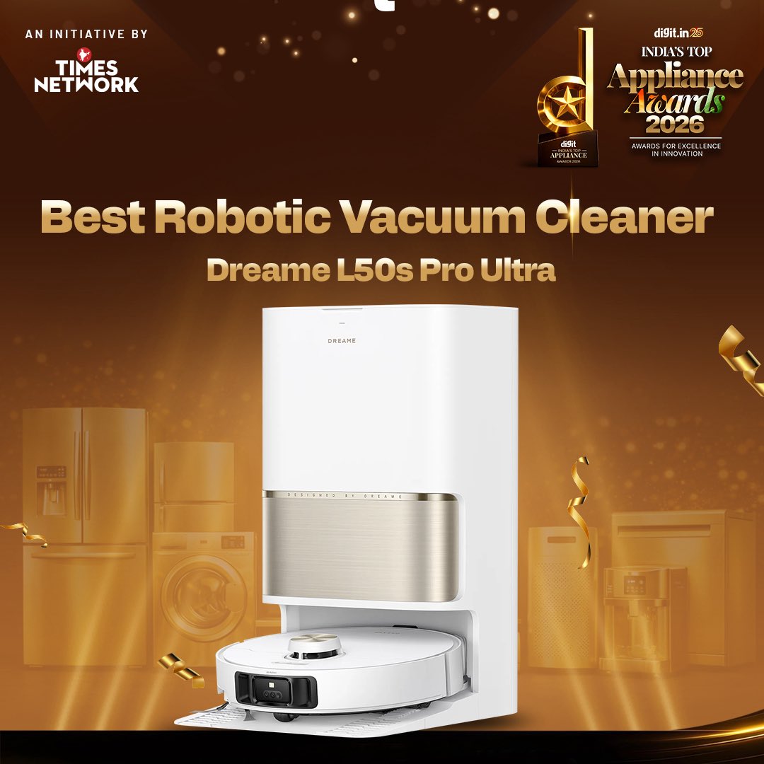 digitindia's tweet photo. The Digit India's Top Appliances Awards winners are officially out!
Check out which appliances actually won after our toughest performance tests here .
#DITAA #DITAA2026 #digitapplianceawards #digit https://t.co/PCISbGW4OG