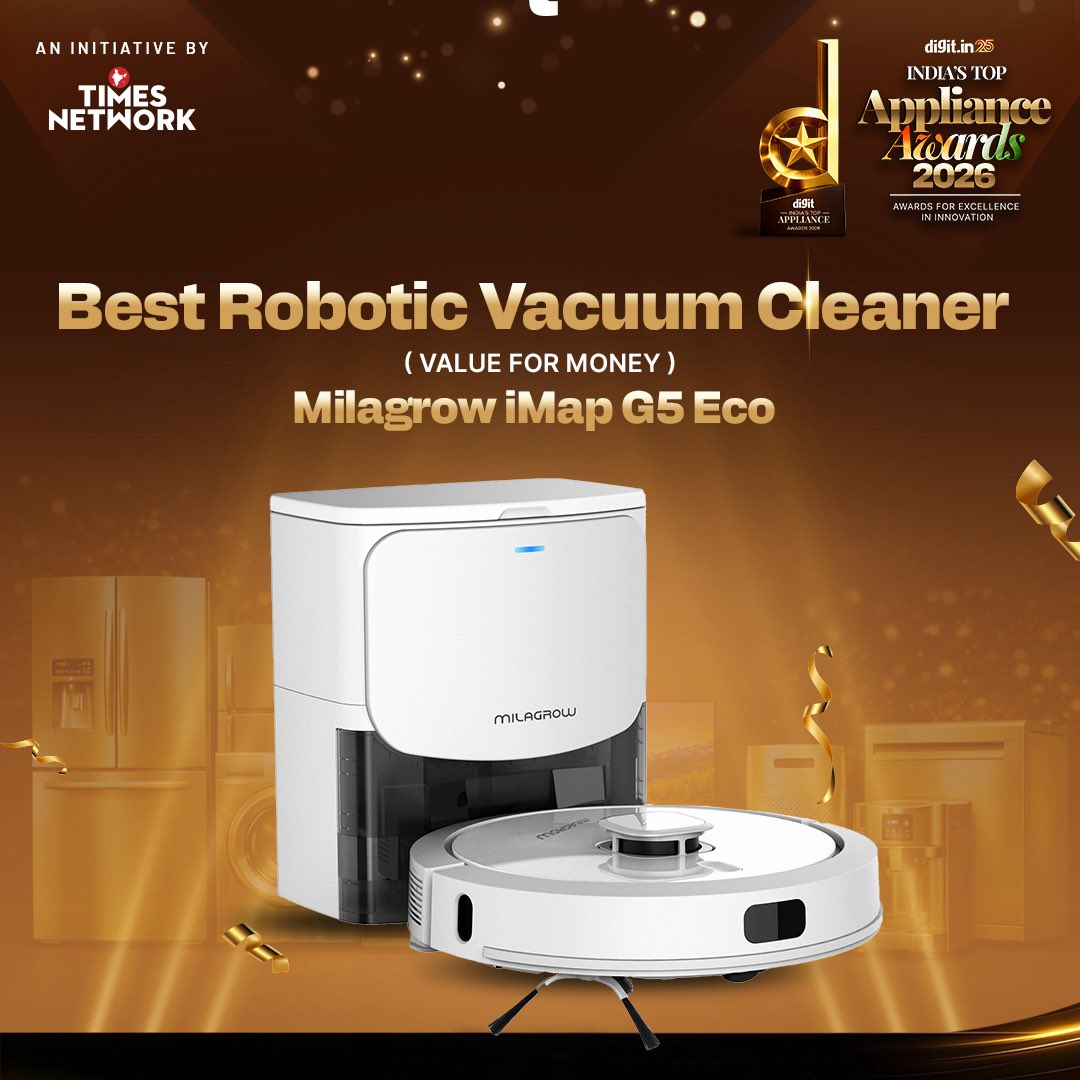digitindia's tweet photo. The Digit India's Top Appliances Awards winners are officially out!
Check out which appliances actually won after our toughest performance tests here .
#DITAA #DITAA2026 #digitapplianceawards #digit https://t.co/PCISbGW4OG