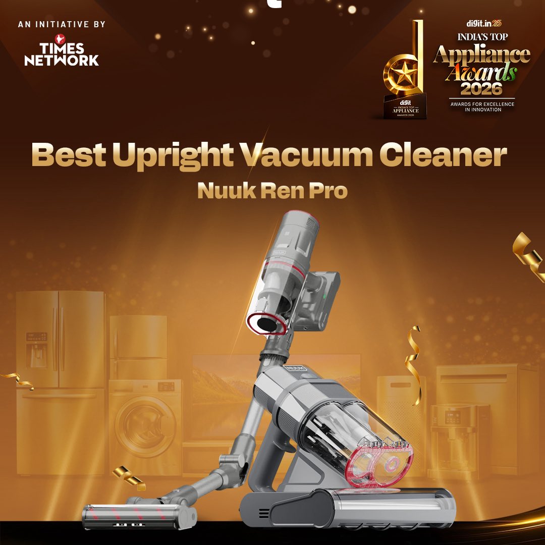 digitindia's tweet photo. The Digit India's Top Appliances Awards winners are officially out!
Check out which appliances actually won after our toughest performance tests here .
#DITAA #DITAA2026 #digitapplianceawards #digit https://t.co/PCISbGW4OG