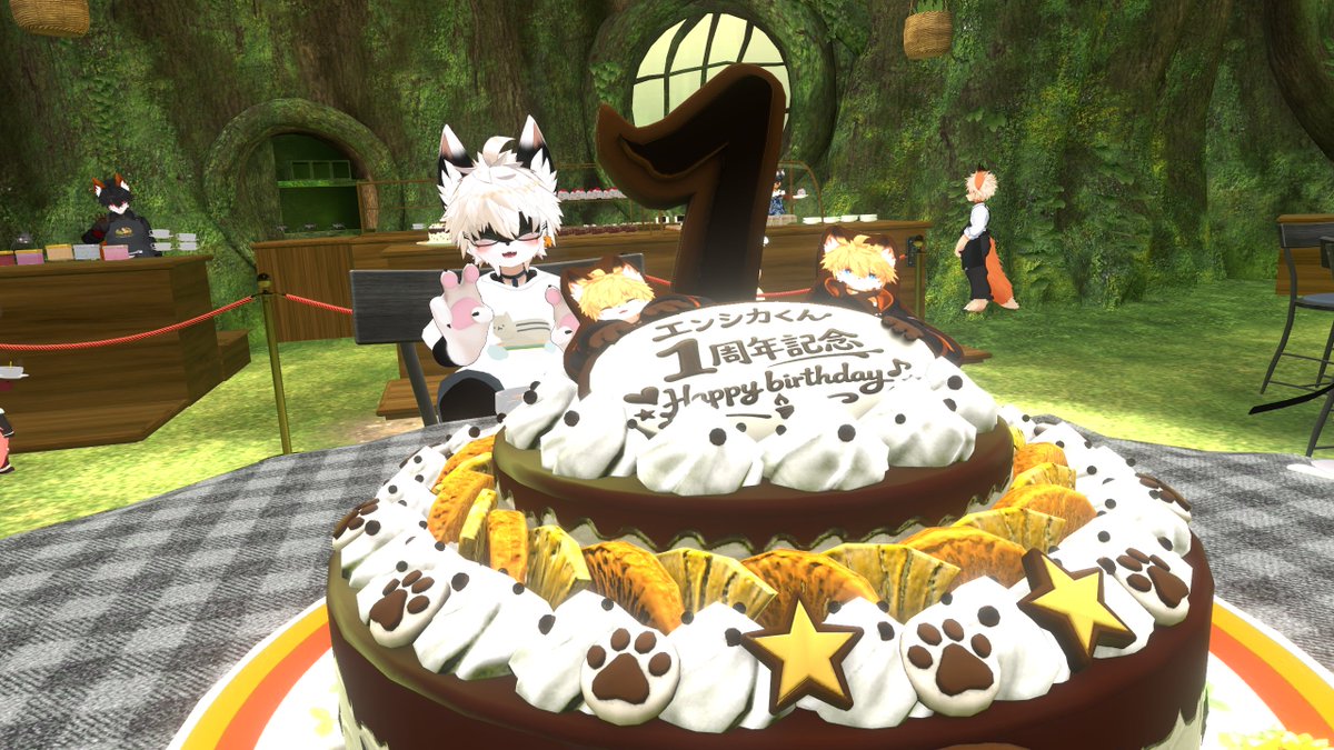 Skystar_Gekka's tweet photo. 昨日は #エンシカフェ にお邪魔してきました～！
プレオープンの時に何度かお邪魔させて貰っており
今回、遂にグランドオープンの事でおめでとうございます！！
お客さんもエンシカ君多かったりと楽しい時間を過ごしてました～！ https://t.co/XSRLrYo3Dt
