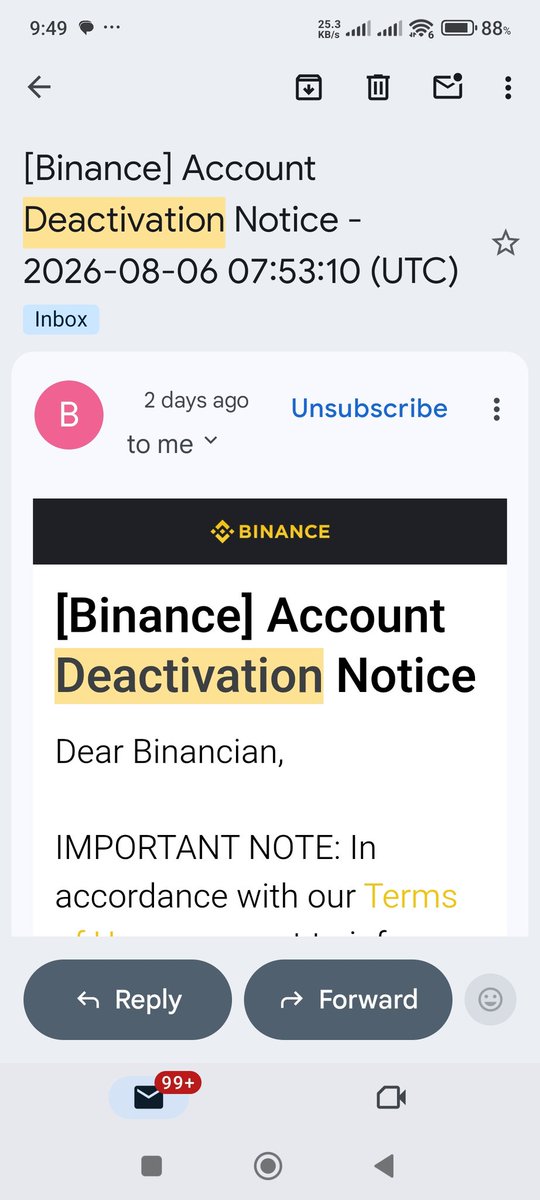 RizwanAli499912's tweet photo. Deactivating my account without explanation during an active lead position is causing heavy financial loss. After 6 years, I deserve proper support and a quick resolution.
#Want_Justice_from_Binance https://t.co/fQ5yCoelHW