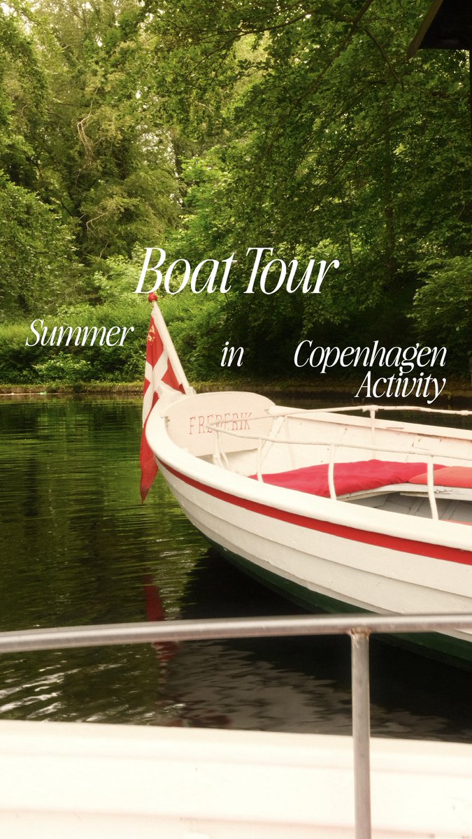 catto__'s tweet photo. 🛶🌳😌 25 minutes ที่อยากให้มาสัมผัสกับการนั่งเรือชมวิวสวนแบบสงบและ private ในช่วง Summer in Copenhagen ที่ดีมากๆ

มาสวน Frederiksberg หลายรอบมาก แต่เพิ่งได้ลองนั่งเรือล่องคลองในสวนครั้งแรก แล้วกลายเป็นหนึ่งใน summer activities ที่ชอบที่สุดของทริปนี้เลย

ที่นี่คือ Kanal Rundtur (Pleasure Boats) เป็นเรือลำเล็กๆ ���ี่พาล่องไปตามคลองใน Frederiksberg Gardens ประมาณ 20–25 นาที ระหว่างทางจะผ่านต้นไม้ใหญ่ สะพานเล็กๆ และมุมของสวนที่ปกติเราไม่ได้เห็นจากทางเดิน

แต่สิ่งที่ชอบที่สุดคือความสงบของมัน พี่คนพายจะค่อยๆ เล่าเรื่องของสวนไปเรื่อยๆ แล้วระหว่างนั้นแทบไม่มีเสียงอะไรเลยนอกจากเสียงไม้พายกระทบน้ำ เสียงนก เสียงน้ำตก และคนเดินอยู่ไกลๆ เป็น 25 นาทีที่เหมือนได้ slow down จริงๆ

เป็นอีก experience ที่รู้สึกว่า Copenhagen in summer ดีตรงกิจกรรมเล็กๆ แบบนี้แหละ ไม่ต้องทำอะไรเยอะ แค่นั่งเรือช้าๆ กลางสวนก็เป็นช่วงเวลาที่จำได้แล้ว

ใครมาช่วง summer อยากให้ลองมาก 🛶 เปิดเฉพาะช่วงหน้าร้อน ถ้าหาใน Google Maps พิมพ์ Pleasure Boats, Frederiksberg Gardens ได้เลย รอบละประมาณ 20–25 mins

#frederiksberg #copenhagen #denmark #copenhagensummer #cattoxcph 

📍https://t.co/z7qKT0gFna