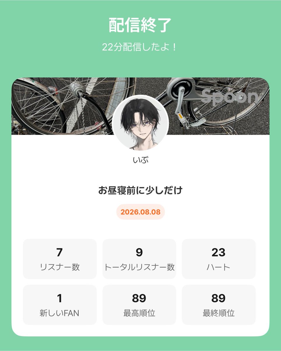 Nagopv4d's tweet photo. メロいので寝ます！ https://t.co/Pei6GKhIp5