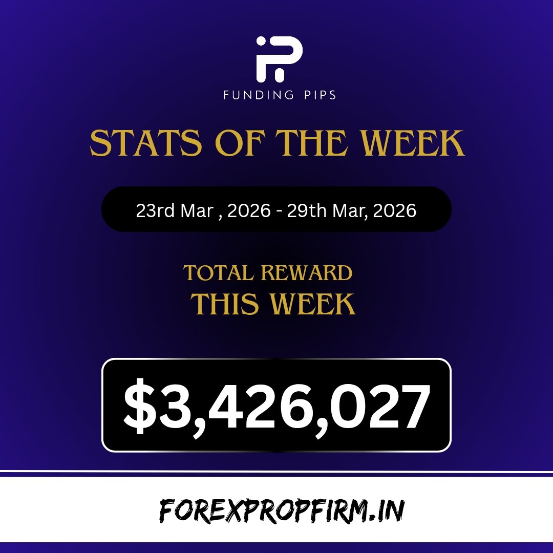 forexpropfirm_'s tweet photo. πΈ Fundingpips Stats Of The Week πΈ
π 23 March 2026 - 29 March 2026
20% OFF ( First Account Purchase )
Promo : 4CD87EFF
Link : https://t.co/67PqbRkIGq
#fundingpips #propfirm #forex #trader #funded #fundedchallenge #propfirmpromo #forextrader #propfirmtrader #propfirmtrading https://t.co/M2eOOujKJG