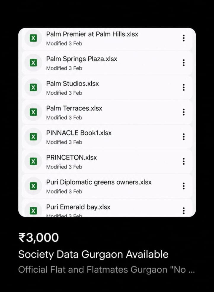 dm8india's tweet photo. What if anyone can get access to your phone number, flat details and personal information?

Well, such information is reportedly being sold online, raising serious concerns about how resident data is collected, stored and shared by residential societies.

#datasecurity #privacy https://t.co/Iref4nrFby