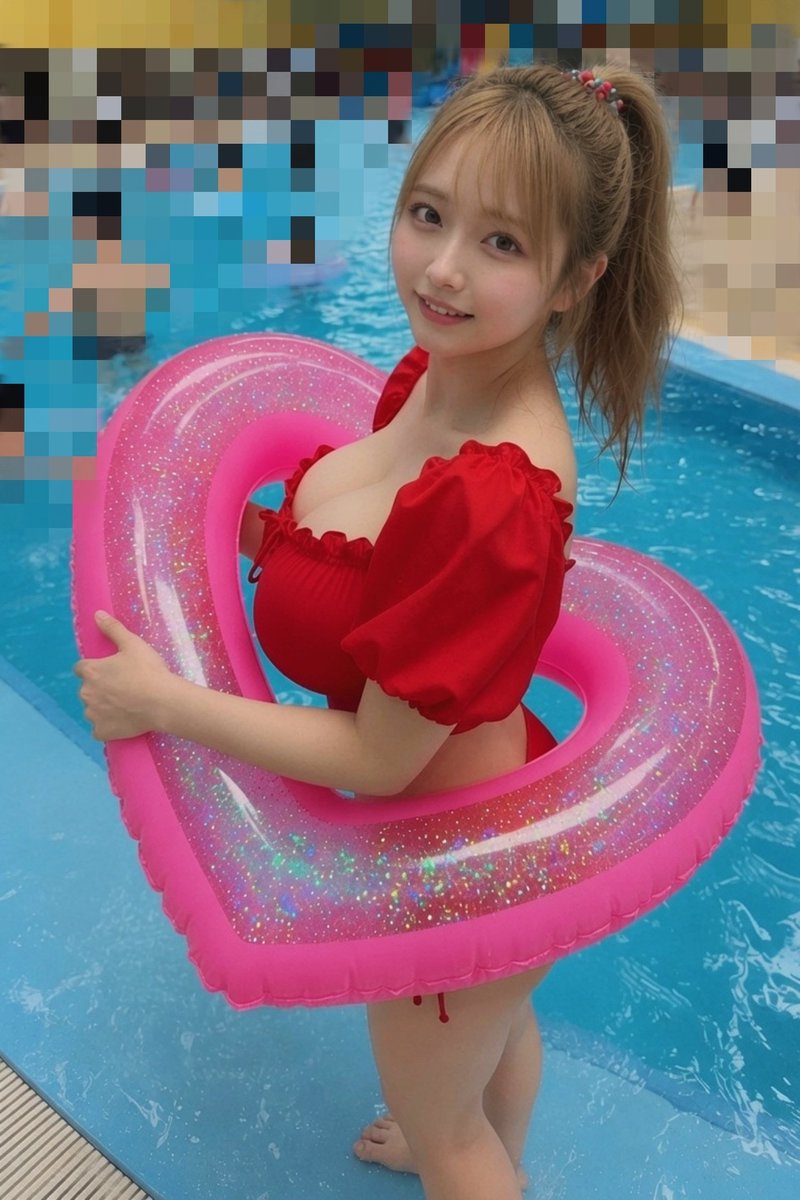 lapisruri's tweet photo. #プール #ビキニ #水着 #夏休み https://t.co/z2Tz0NBpJ1