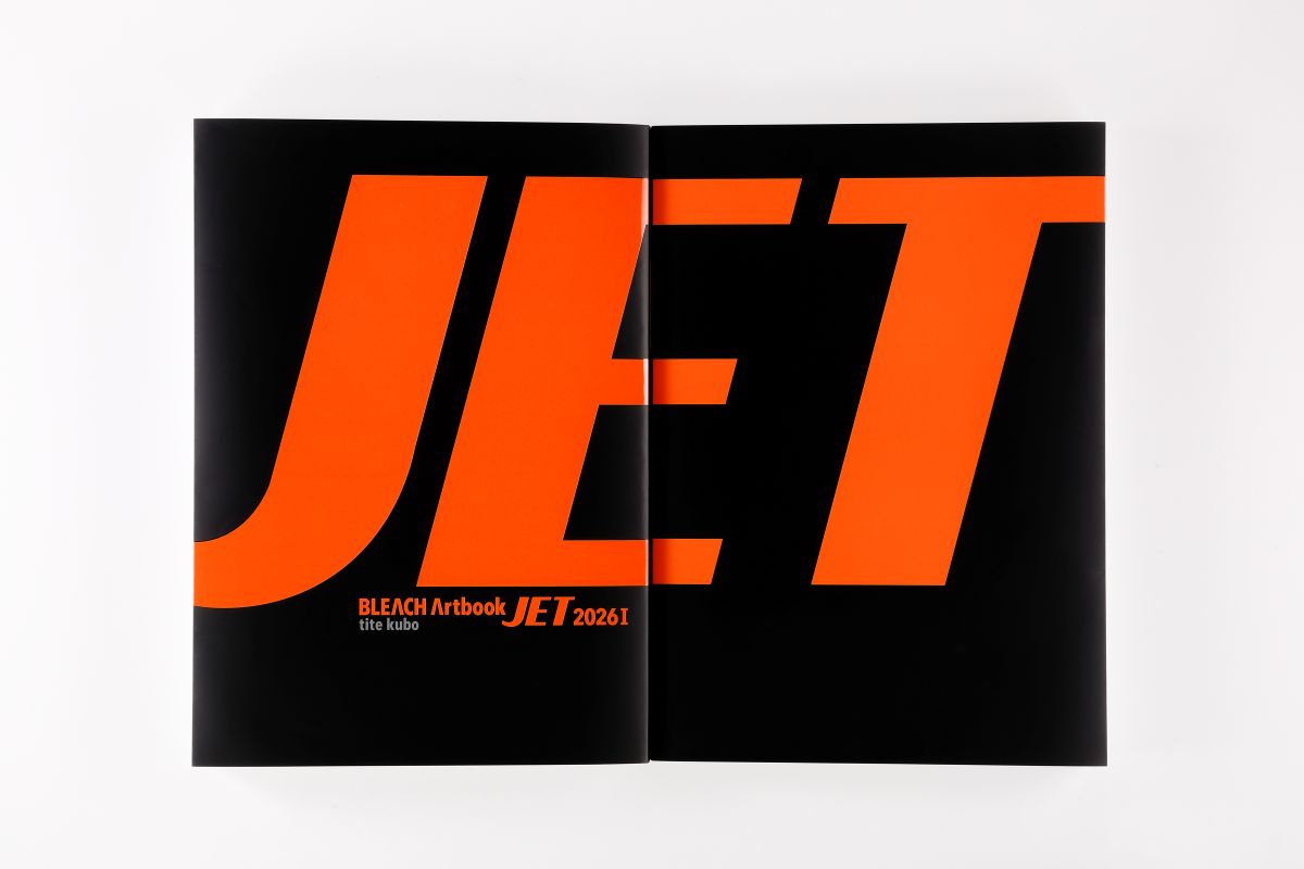 tite_official's tweet photo. ／
「BLEACH Artbook JET 2026」
10月2日(金)発売決定！
＼

『#BLEACH』25周年を祝し、再販が難しかった伝説のイラスト集を、装いを新たに2冊発売！
『#JET』の700点以上の掲載イラストはもちろん、『JET』刊行以降に描かれた『BLEACH』、『BURN THE WITCH』のイラストも新規収録！

〈スタッフ〉 https://t.co/Hzh6RpR0af
