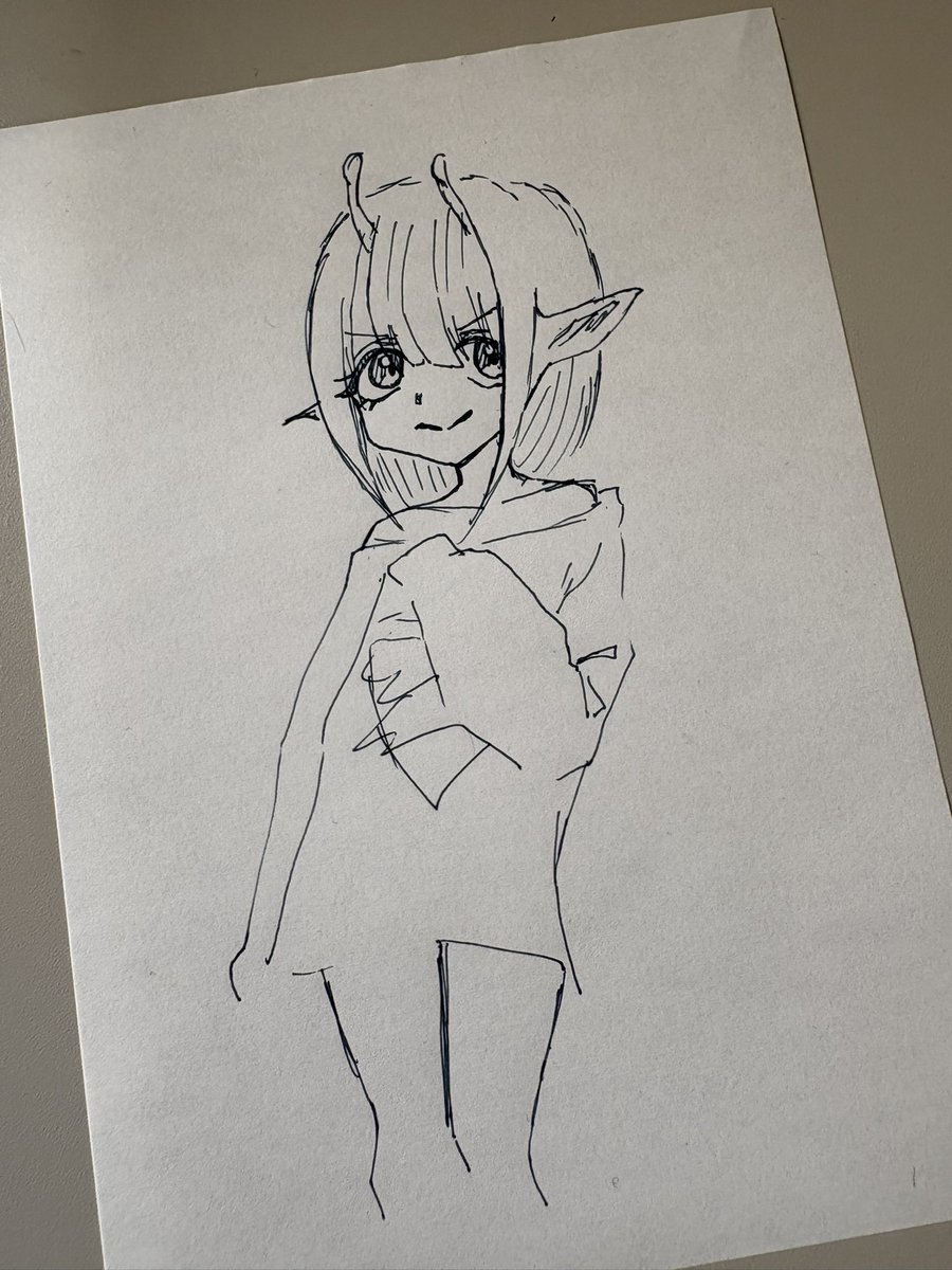 Oebi_12's tweet photo. ミルキー☆サブウェイのチハルちゃん！

 #アナログイラスト #絵描きさんと繋がりたい
 #ミルキーサブウェイ https://t.co/lUWMkqlLp6