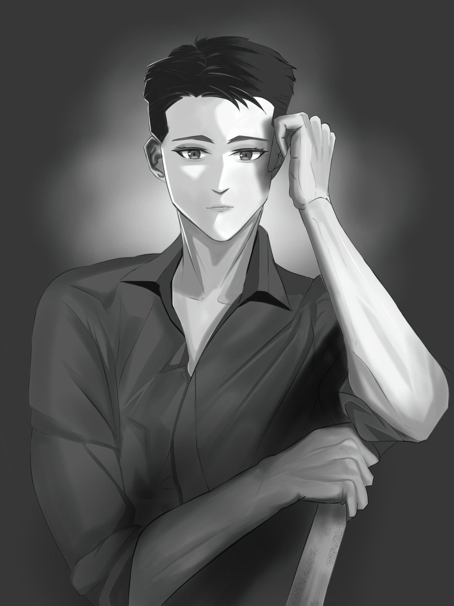 jonathanoodle's tweet photo. Greyscale study
Also its my new pfp!
#originalcharacter #speedpaint https://t.co/90cAu150tg