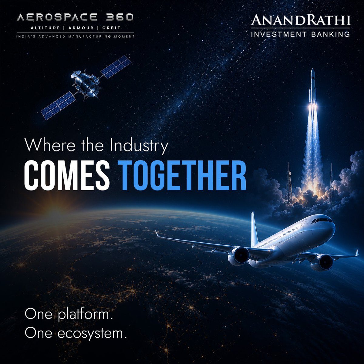 anandrathi_ib's tweet photo. The future is built through collaboration.

Aerospace 360 brings together the companies driving innovation across India’s aerospace, defence and space ecosystem.

Swipe through to discover some of the participating companies joining us on 11 August.

#Aerospace360 #AnandRathi https://t.co/4L9fAXULhY