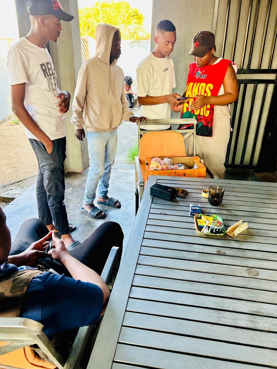 EffscUMP's tweet photo. ♦️ON THE GROUND IN OFF CAMPUS ♦️
EFFYC Mbombela Coordinator Fighter Awethu Shongwe & EFFYC-LED SRC SG Fighter Tshifhiwa Muhovha on a door-to-door in Ward 16, Nelspruit. Engaging students & mobilising for #LGE.
Victory is certain!
#EFFYCUMP #VoteEFF https://t.co/qfE7cqhIjQ