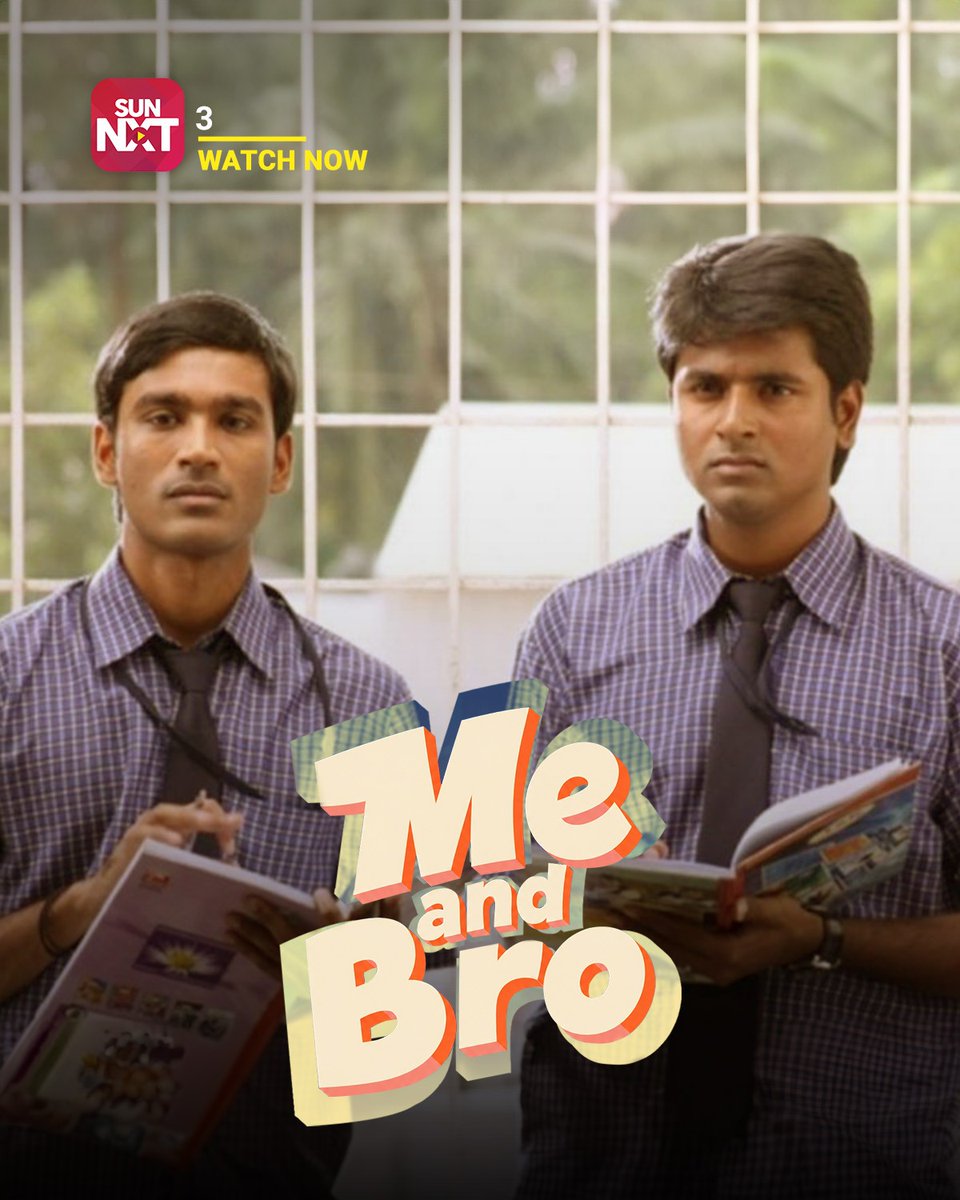 sunnxt's tweet photo. Unga Natpey apdiey tag panni vitutu ponga
Watch these entertainers now on Sun NXT.
#MeAndBro #3Movie #AzhaguRaja #DoctorMovie #OruKalOruKannadi #SivaManasulaSakthi #Dhanush #Sivakarthikeyan #UdhayanidhiStalin #Santhanam #Jiiva #Friendship #SunNXT https://t.co/6JeWNN5kvg