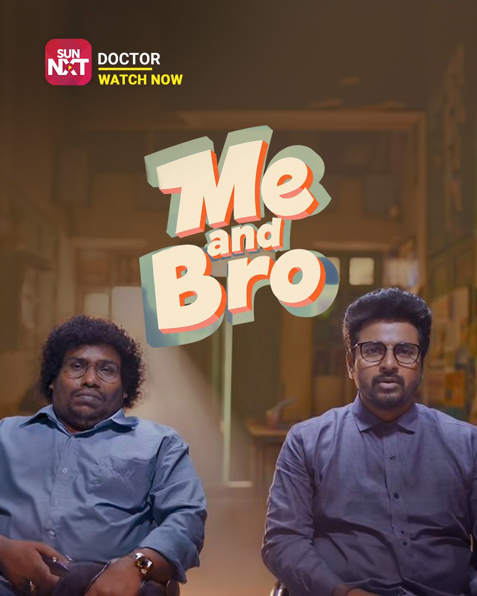 sunnxt's tweet photo. Unga Natpey apdiey tag panni vitutu ponga
Watch these entertainers now on Sun NXT.
#MeAndBro #3Movie #AzhaguRaja #DoctorMovie #OruKalOruKannadi #SivaManasulaSakthi #Dhanush #Sivakarthikeyan #UdhayanidhiStalin #Santhanam #Jiiva #Friendship #SunNXT https://t.co/6JeWNN5kvg