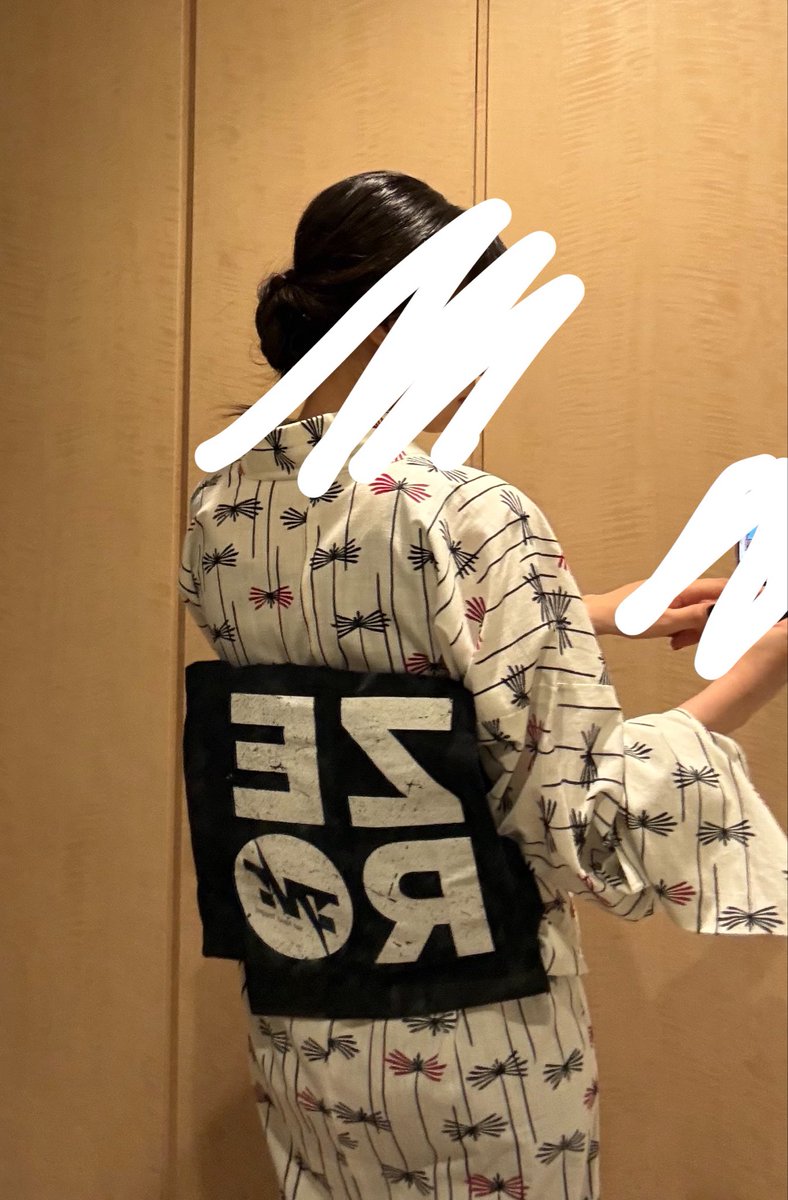 01150628shark's tweet photo. 今日の帯可愛くないか？ https://t.co/yCEpNl8kJS