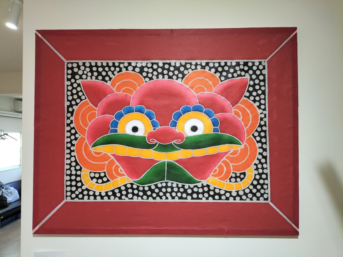 cactus0713's tweet photo. 牡丹絵展が日曜まで延長ですｺﾝﾆﾁﾊ
最終日の日曜は12:00までです
また切り絵持って行きます
#CASAICO #ねぷた絵 #牡丹絵 #津軽牡丹 https://t.co/wpU9EwU24L