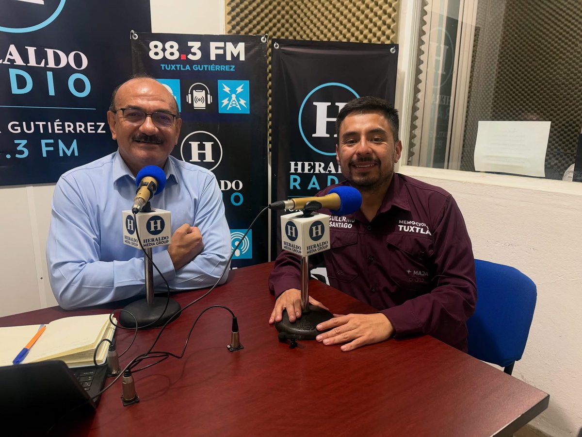 GuillermoSRguez's tweet photo. Cerramos el día con una entrevista con Alejandro Moguel del El Heraldo de México (@heraldodemexico). 
Fue un grato espacio para conversar de las acciones que vienen, un fuerte abrazo. https://t.co/cAcXUkx1ha