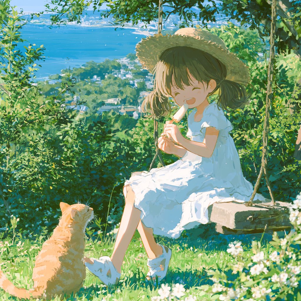 amezou104's tweet photo. 待ってってね～、半分あげる👧

はよぉ～～🐱 https://t.co/5xR3vLDcyW