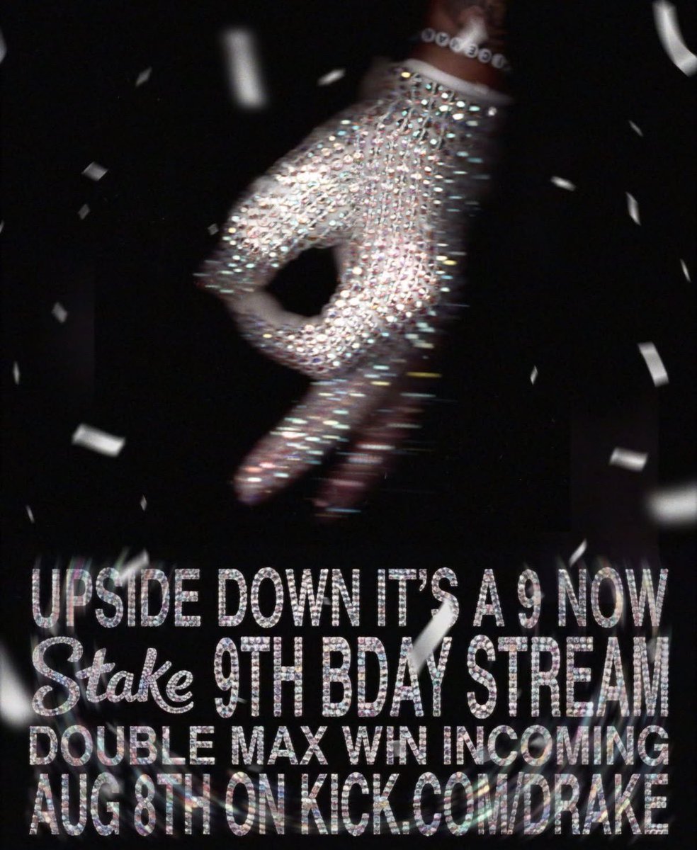 DrakeDirect's tweet photo. $1M GIVEAWAY 

TMRW NIGHT 9PM EST @Stake https://t.co/CA1BGiHBAP