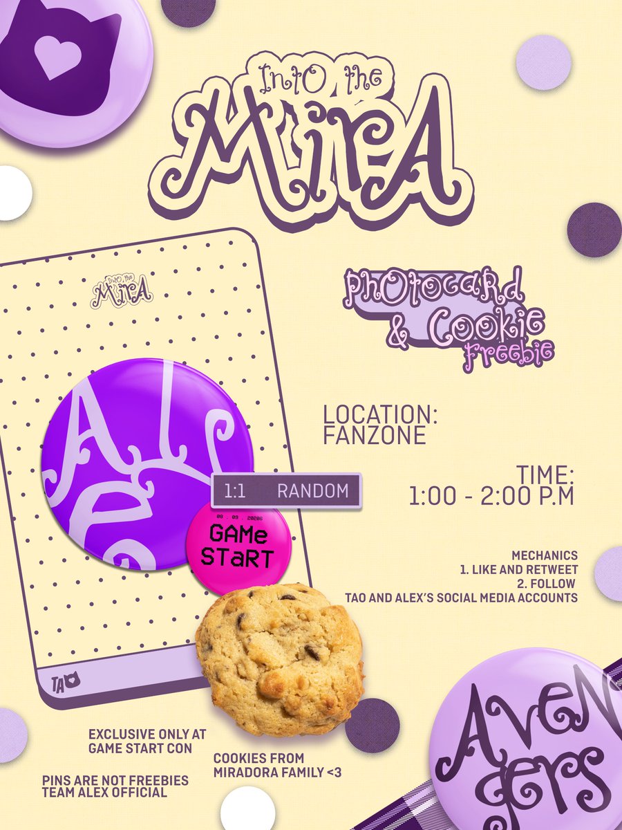 TeamAlexOfc_'s tweet photo. [🐝] CHECKPOINT #4: AJAApiary | TEAM ALEX OFC 💜

Avengers! Drop by our booth tomorrow for exclusive freebies and prizes! 🎁

See Ü at the Fanzone starting at 1 PM! Time and location are subject to change due to weather conditions. ⭐️

#AJAA #AJAAGameStart
#AJAAFirstConcert https://t.co/to3yW0m3pK
