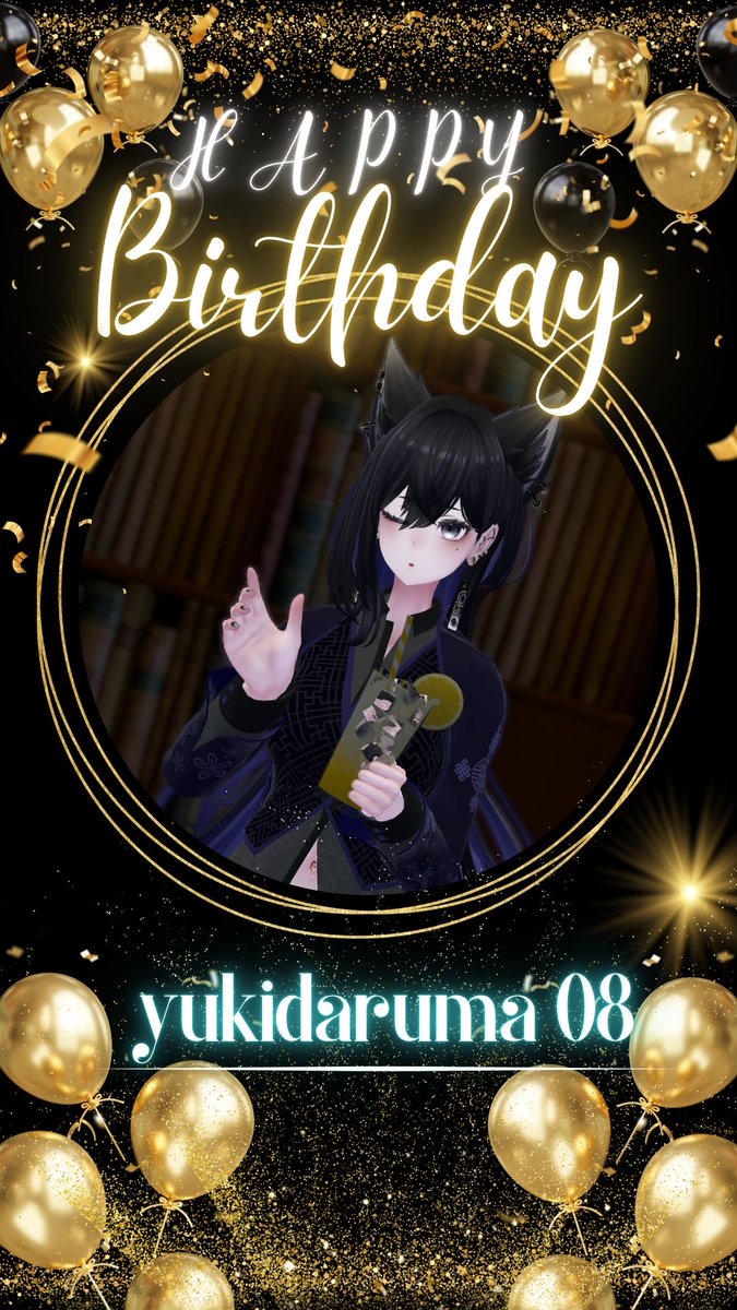 With_upon_star's tweet photo. 本日8月8日はゆきだるまさんの誕生日です。ゆきだるまさん、お誕生日おめでとうございます！ https://t.co/gGLkLzShH7