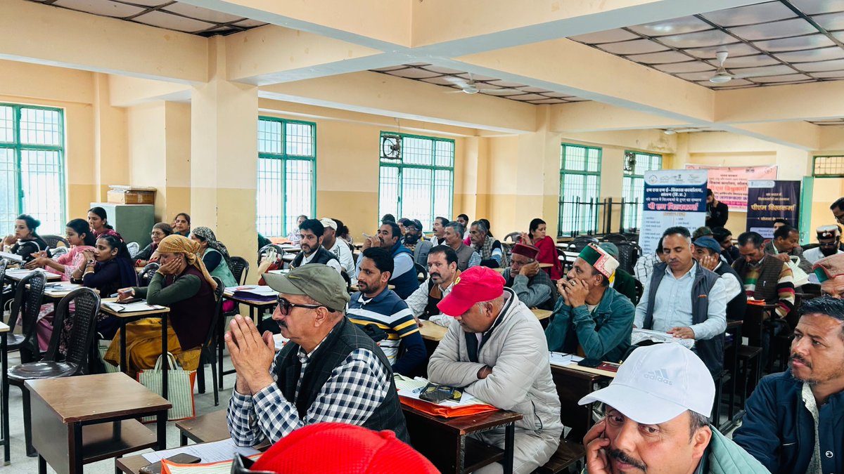 MSMEDFOHPSolan's tweet photo. PM VISHWAKARMA Awareness Programme at Jubbal Dstt. Shimla on 7th August 2026 https://t.co/fuT7n48RUP