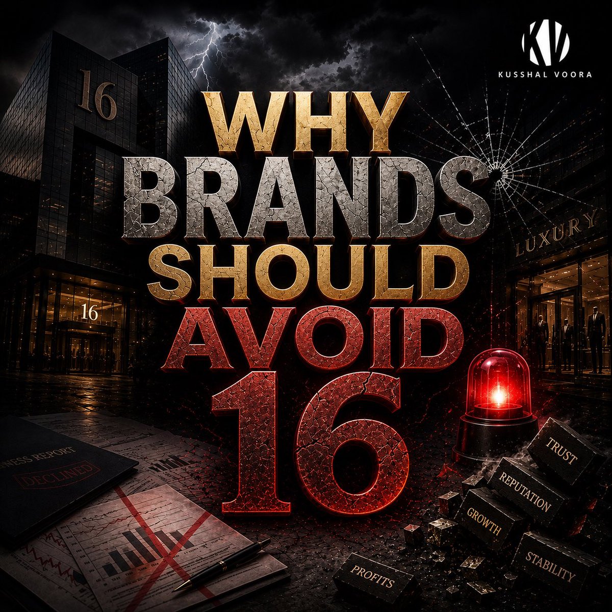 KusshalVoora's tweet photo. Could the number 16 represent a vibration that brands should be cautious about?

🔻 Sudden &amp; unexpected events
⚡ Crisis &amp; disruption
💥 Collapse of existing structures
🔄 Forced transformation
🧱 Exposure of instability

#numerology #india #astrology #viral #trending #news https://t.co/0bLW4mTSyU