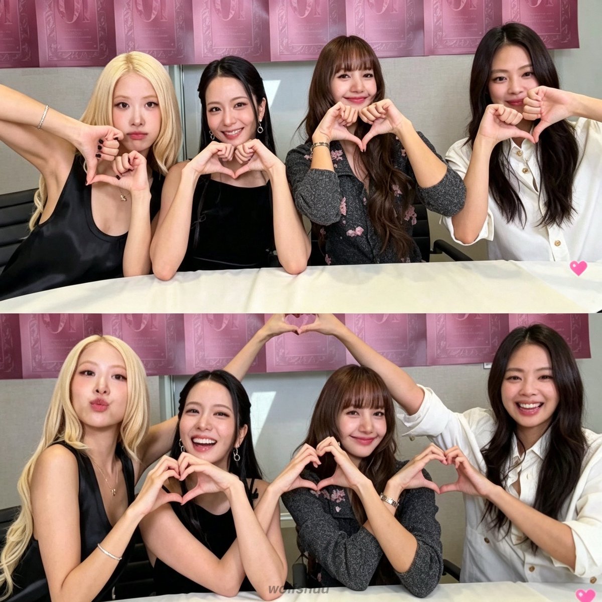 wolfshuu_'s tweet photo. MY OT4, MY HOME🤍😭 HAPPY 10th anniversary @BLACKPINK 

DECADE WITH BLACKPINK
#BLACKPINK10thAnniversary https://t.co/yOpJgTDgYt
