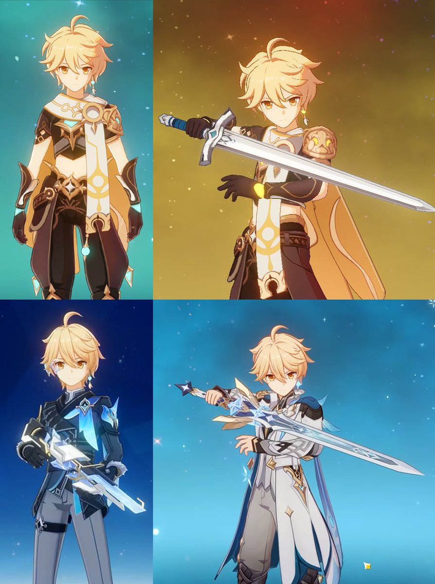 genshinmains_'s tweet photo. Traveler glow up from 2020 to 2026 ✨

#Snezhnaya #GenshinImpact #GenshinSnezhnaya #Aether https://t.co/uLdr3ChuYN