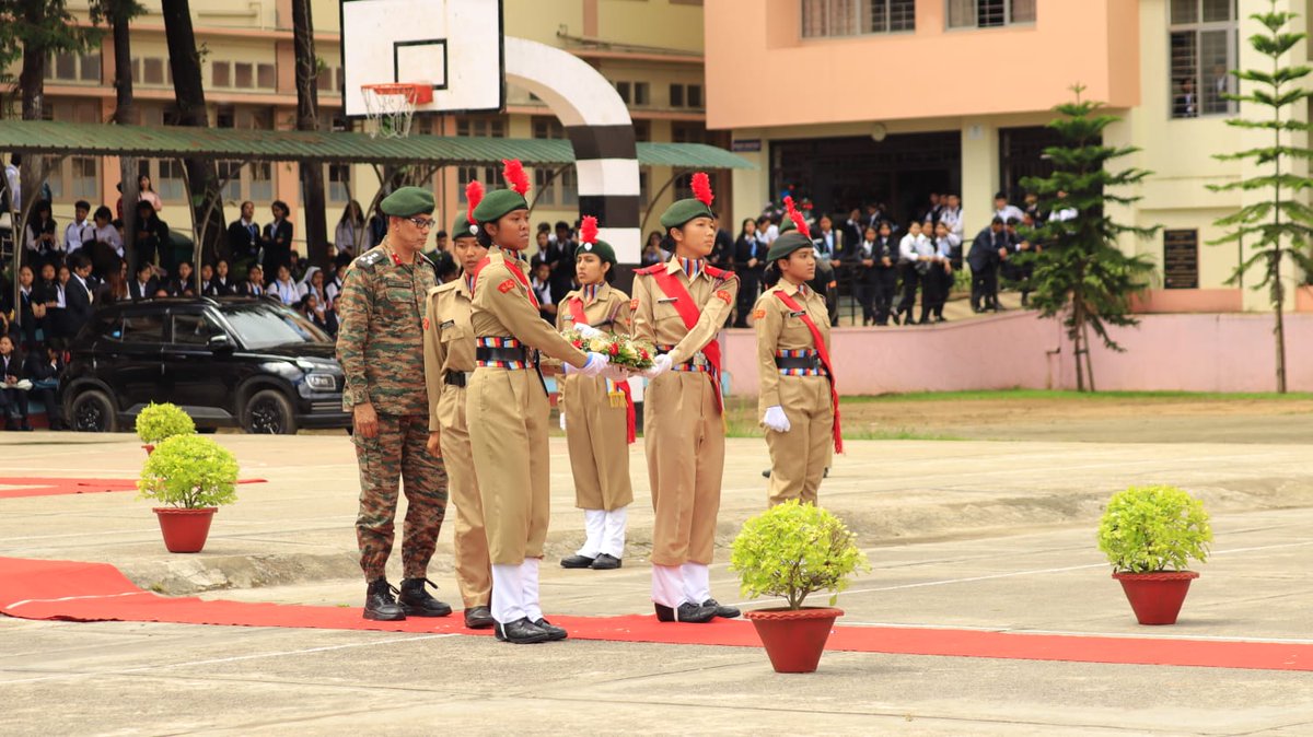 GpShillong's tweet photo. Remembering Captain Keishing  Clifford Nongrum, MVC (Posthumous). A proud alumnus of St Anthony's College who laid down his life in the Kargil War. Your courage still leads us. Salute to the martyrs. #KargilWar #JaiHind @nccner https://t.co/Y1XYgQq11I