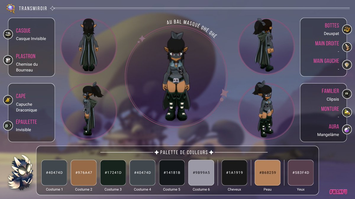 Transmiroir's tweet photo. En fouillant l'encyclopédie, je tombe parfois sur des pépites comme les bottes Deuxpat 😍

Gros coup de cœur pour cette Roublarde ! À deux doigts de revoir ma compo pour mon aventure de 0 😆

#Wakfu https://t.co/v7Parsj85V