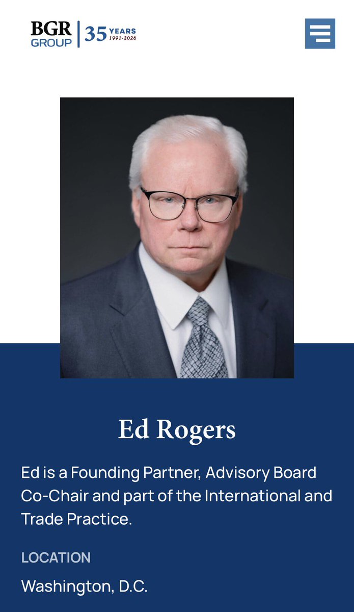 Libertaria17082's tweet photo. 🚨🇻🇪 MARÍA CORINA MACHADO ABRE DOS FRENTES EN EE. UU.| 

La noticia de hoy es significativa:

🔹 Ed Rogers, fundador de BGR Group, y su firma legal ofrecerán a Machado asesoría jurídica y estratégica pro bono.

🔹 En junio, Machado ya había incorporado a RP&B Consulting para manejar su estrategia de comunicaciones en EE. UU., también pro bono.

En otras palabras, María Corina Machado está construyendo en Washington una estructura con dos brazos: LEGAL/ESTRATÉGICO + COMUNICACIONAL.

Y esto ocurre mientras Venezuela atraviesa una nueva etapa política.

No parece un movimiento improvisado. 🇻🇪🇺🇸

Vía O’Dwyer’s — 7 de agosto de 2026