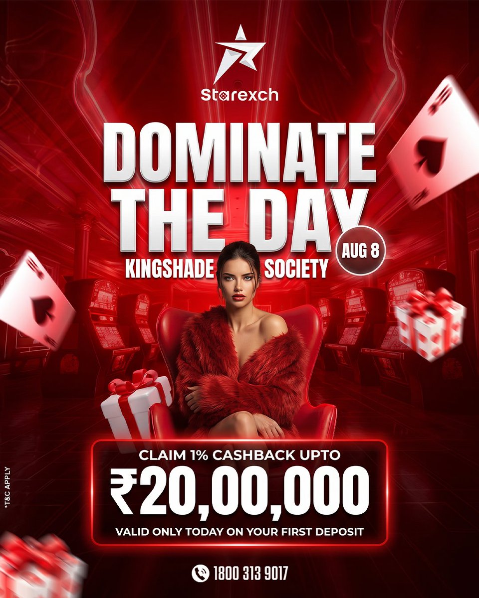 Starexch's tweet photo. Own the moment. Rule the day. 👑

The Kingshade Society is here.

#KingshadeSociety #DominateTheDay #GameDay #SportsCommunity #SportsFans #CricketFans #MatchDay #SportsCulture #CricketLovers https://t.co/ZbQmAigi4L
