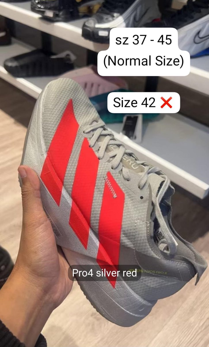 efmdrawings's tweet photo. WTS sepatu Adidas Adizero
Mirror quality 1:1
lengkap dengan box
size sesuai yg ada di foto

yang mau tanya² bisa dm atau chat via wa 0813 8279 7293

#shoes #sepatu #zonauang https://t.co/NS3OK8Tr2z