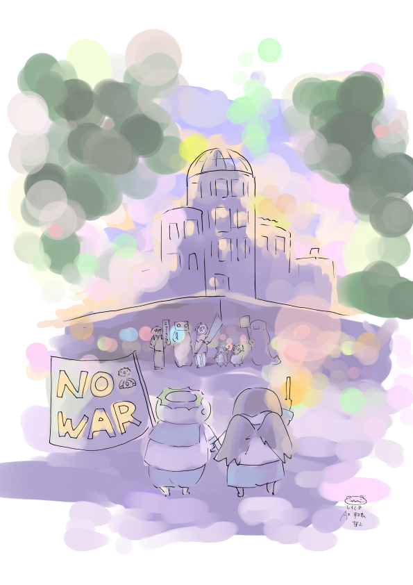 SaniwaShirokuma's tweet photo. NOWAR https://t.co/uAXli0POxi