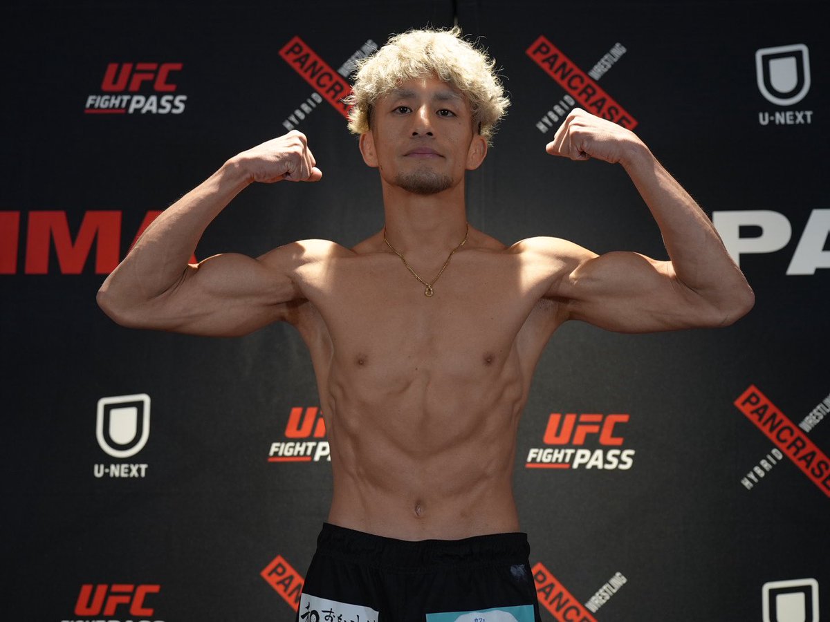_PANCRASE_'s tweet photo. 🔥PANCRASE BLOOD.12🔥
📣計量結果⚖️
第７試合　バンタム級5分3R
🟥石田陸也　61.5kg
🟦白井誠司　61.45kg
#pancraseblood12
🗓️8月9日(日)
🏟️品川インターシティホール
▶️@UNEXT_fight  &amp; @UFCFightPass https://t.co/Idry9Wibu0