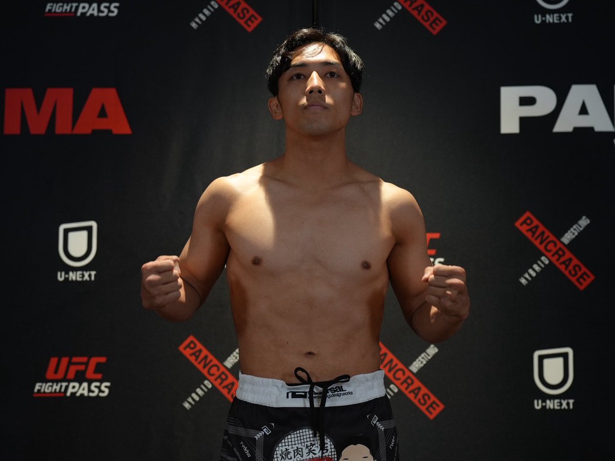 _PANCRASE_'s tweet photo. 🔥PANCRASE BLOOD.12🔥
📣計量結果⚖️
第７試合　バンタム級5分3R
🟥石田陸也　61.5kg
🟦白井誠司　61.45kg
#pancraseblood12
🗓️8月9日(日)
🏟️品川インターシティホール
▶️@UNEXT_fight  &amp; @UFCFightPass https://t.co/Idry9Wibu0