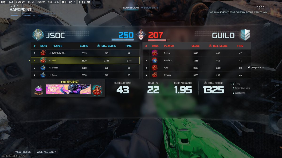 SoulCDL's tweet photo. @PulseCod1 @Bonxiy1 @senowrld BANGGG!!! https://t.co/7bHgEuFqmY