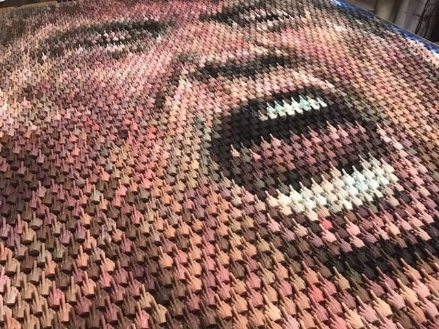 its__Scarlett21's tweet photo. Hey @grok, Can you identify the person in this picture and why this picture is full of middle finger kind of structure?? https://t.co/WD4w8MXx3x