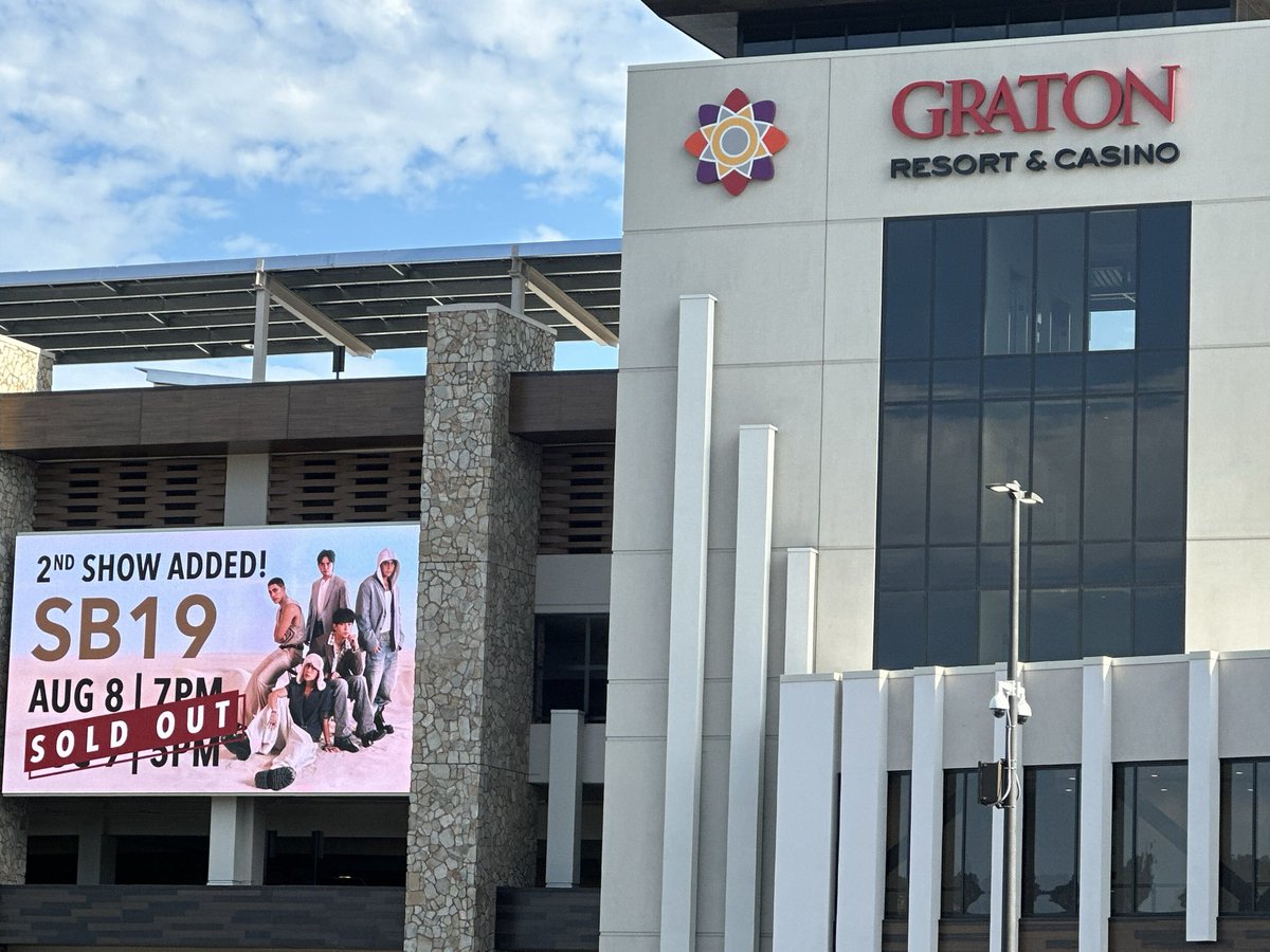 nglmrysy's tweet photo. Nag site visit pala ang SB19 sa 2 days sold out show nila sa Graton.

#SB19 https://t.co/WZUNhkj35Q