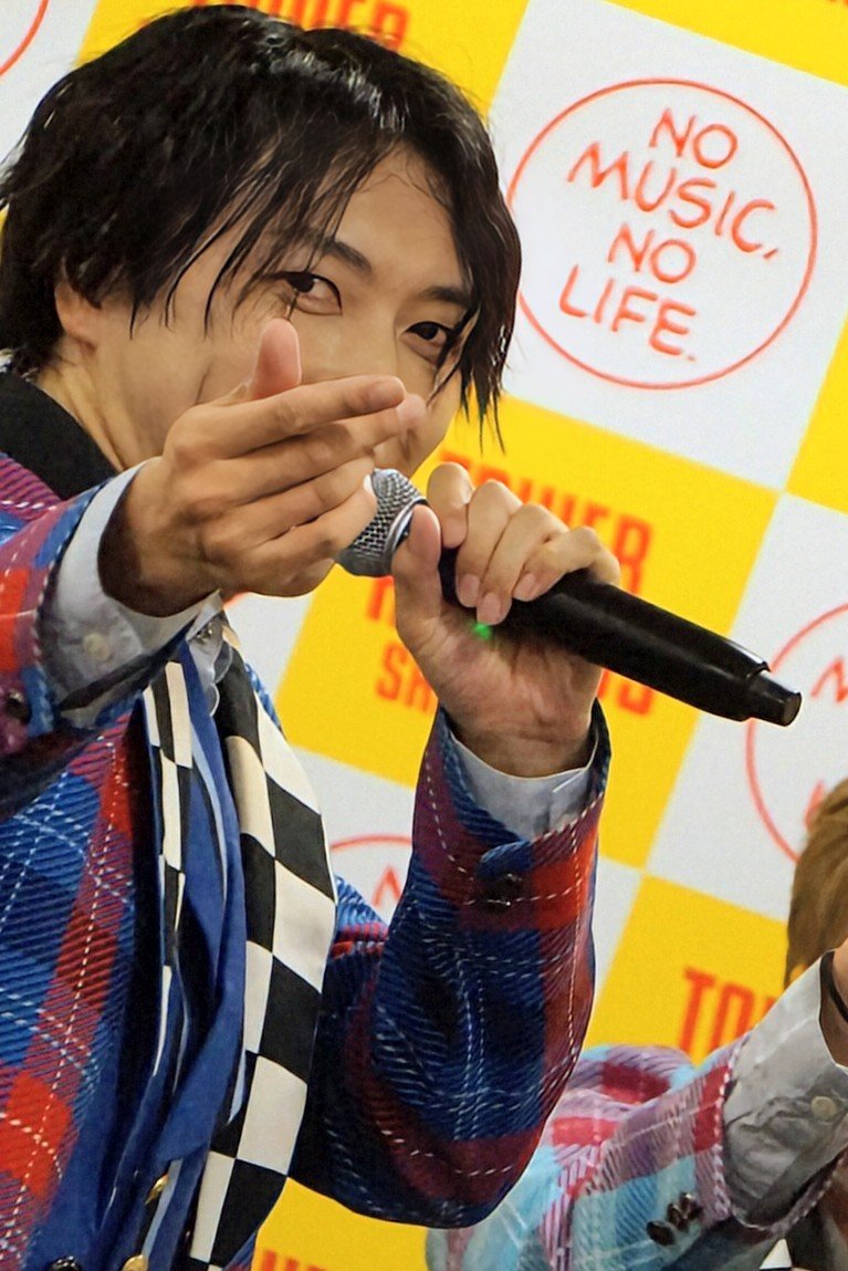 K___a0327's tweet photo. 2026.07.30 タワレコ新宿🎤

 #神久保翔也 (@jinkubon )
 #三上義貴 (@Yoshiking_1116 )
 #甘党男子 

岩手からやってきました🐟³₃³₃
100㌔アイドル🍨 https://t.co/o17flZvZDG