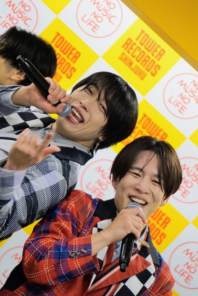 K___a0327's tweet photo. 2026.07.30 タワレコ新宿🎤

 #菅井義久 (@akichan1216 )
 #二ノ宮一馬 (@kzmaru215 )
 #甘党男子

🍞🥐🥨🥯🍞🥖 https://t.co/BmzmIV6tR0