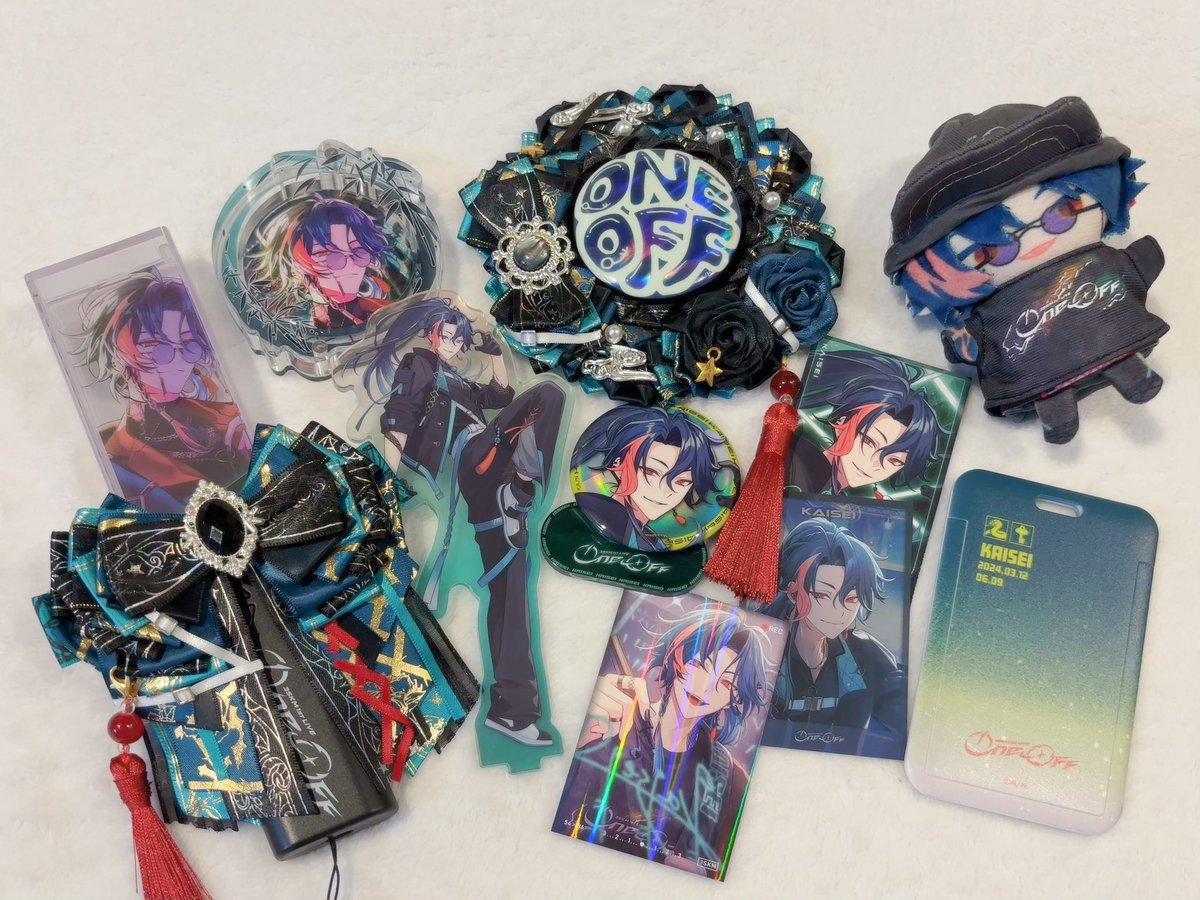 iris_1risu's tweet photo. One-Off衣装イメージのロゼットとリボンを作った〜 https://t.co/VtIbO22n1L