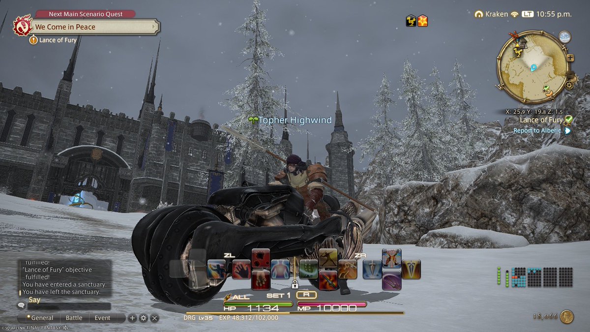 ItsTopher9000's tweet photo. Tonight’s adventure included meeting up with the Scions, taking down Ifrit, and cruising around Eorzea on my motorcycle.

#finalfantasy #finalfantasyxiv #nintendo #gaming #eorzea https://t.co/0YD5zW4Y4u