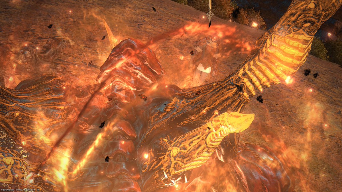 ItsTopher9000's tweet photo. Tonight’s adventure included meeting up with the Scions, taking down Ifrit, and cruising around Eorzea on my motorcycle.

#finalfantasy #finalfantasyxiv #nintendo #gaming #eorzea https://t.co/0YD5zW4Y4u