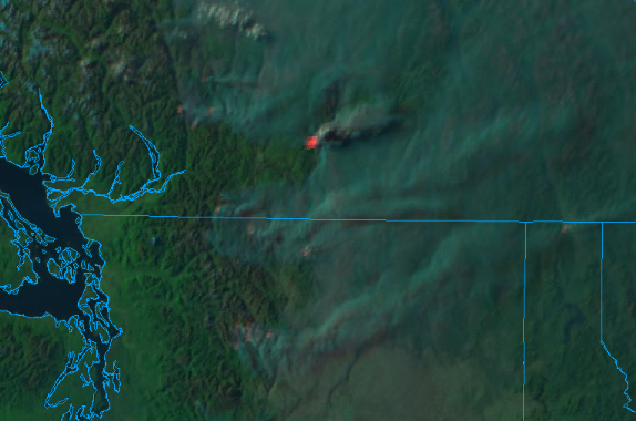 WhidbeyWXGuy's tweet photo. This is some of the craziest wildfire footage I have ever seen. 

A new wildfire today near Summerland, BC went from nothing to one of the most intense bursts of fire activity I have seen from any of the fires in the Pacific Northwest this year. It burned OVER 12,000 acres in the matter of hours. Very dry, breezy weather combined with a thick, dry forest led to extraordinary fire growth. I have to imagine there were some unknown local weather conditions around that area that worsened things because usually you only see fire growth like this on upper-echelon fire weather days. 

My prayers go out to all that are being affected by this horrible fire.