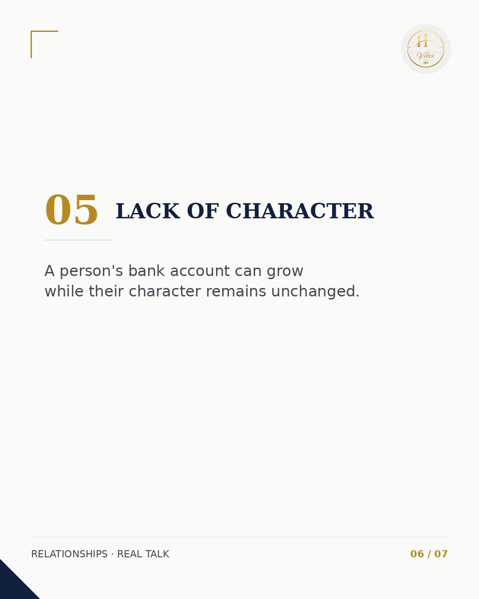 HabeebieVibes's tweet photo. Build wealth.
But don't become so obsessed with making money that you lose the people who made the journey meaningful.
....................
What would you add to this list below?
#RelationshipWisdom #FinancialSuccess #PersonalGrowth #HealthyRelationships #WealthMindset https://t.co/RdiTBWTh44