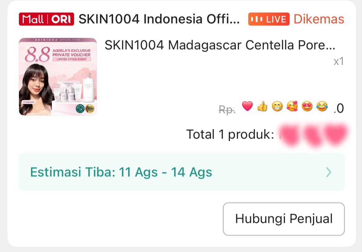 Lattesugarush's tweet photo. gemesh di shopee ku ada dua wajah adek adek ku 🥺🫶🏻…

8.8 co apa? Ya CO produk produk yang ada gambar mereka ini!! 

AQEELA X SKIN1004 : dapet diskon spesial jadi murce!!

MOHAN X HANSAPLAST : free mini standee acrylic + pc yang bisa ditarik!!

Sukses terus ya adek adek🥺🥰 https://t.co/7vG7ewAE6U