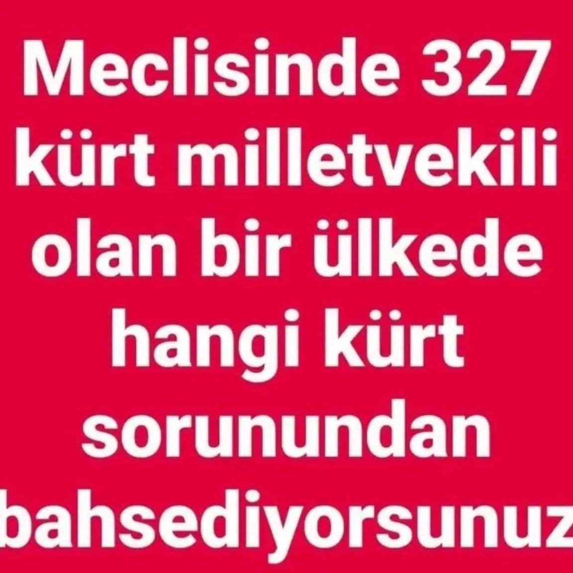 gokceeekatun's tweet photo. Kimse darılmasın gücenmesin...
Bu ülkede Kürt sorunu yok.
Türk sorunu var, bu böyle biline. https://t.co/MlaCnaUrrb